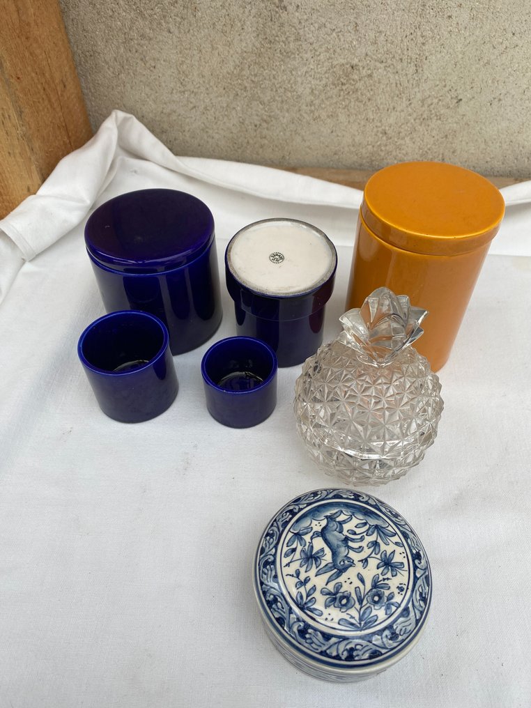 Collection thématique - Boîte en porcelaine plumier pot en céramique etc #2.1
