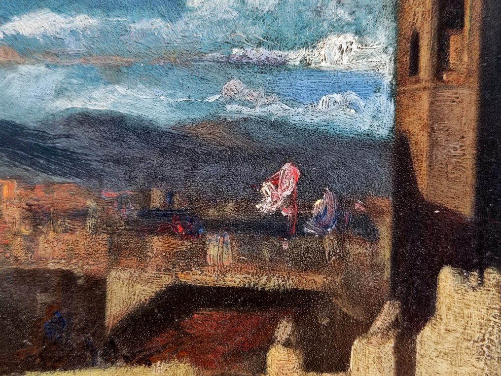 Escuela española (XIX) - Vista de la torre #3.2