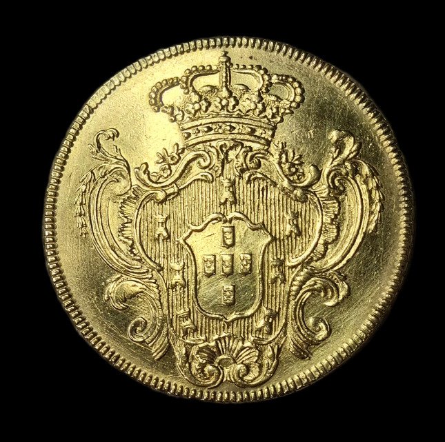 Portugal. D. Maria & D. Pedro III (1777-1786). Peça (6.400 Reis) 1783 - Lisboa #1.2