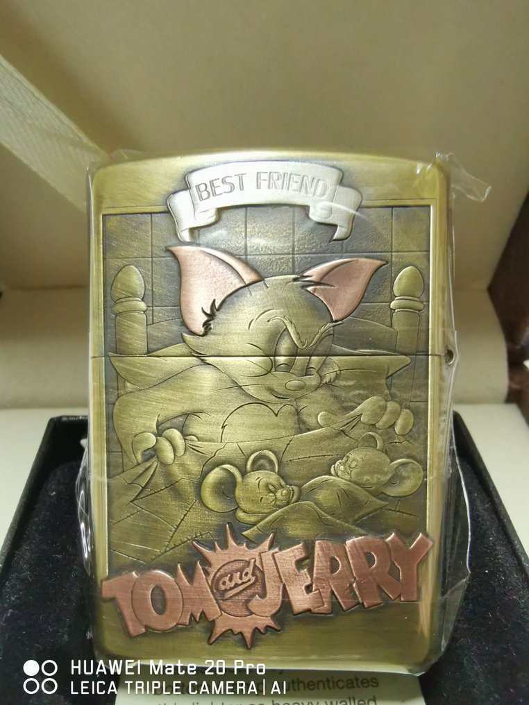 Zippo - Zippo Tom And Jerry, série très spécial made in Japan de 2023. - Αναπτήρας τσέπης - Ορείχαλκος και τρισδιάστατη εκτύπωση #2.1