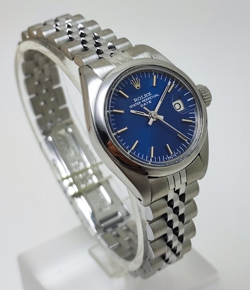 Rolex - Oyster Perpetual Date - Blue Dial - Ref. 6916 - Women - 1975 #1.2
