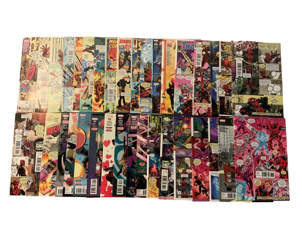 Deadpool (2016 Series) # 1-36 Complete series! Very High Grade! - Many Variant Covers! - 36 Comic - Primeira edição - 2016/2017 #1.1