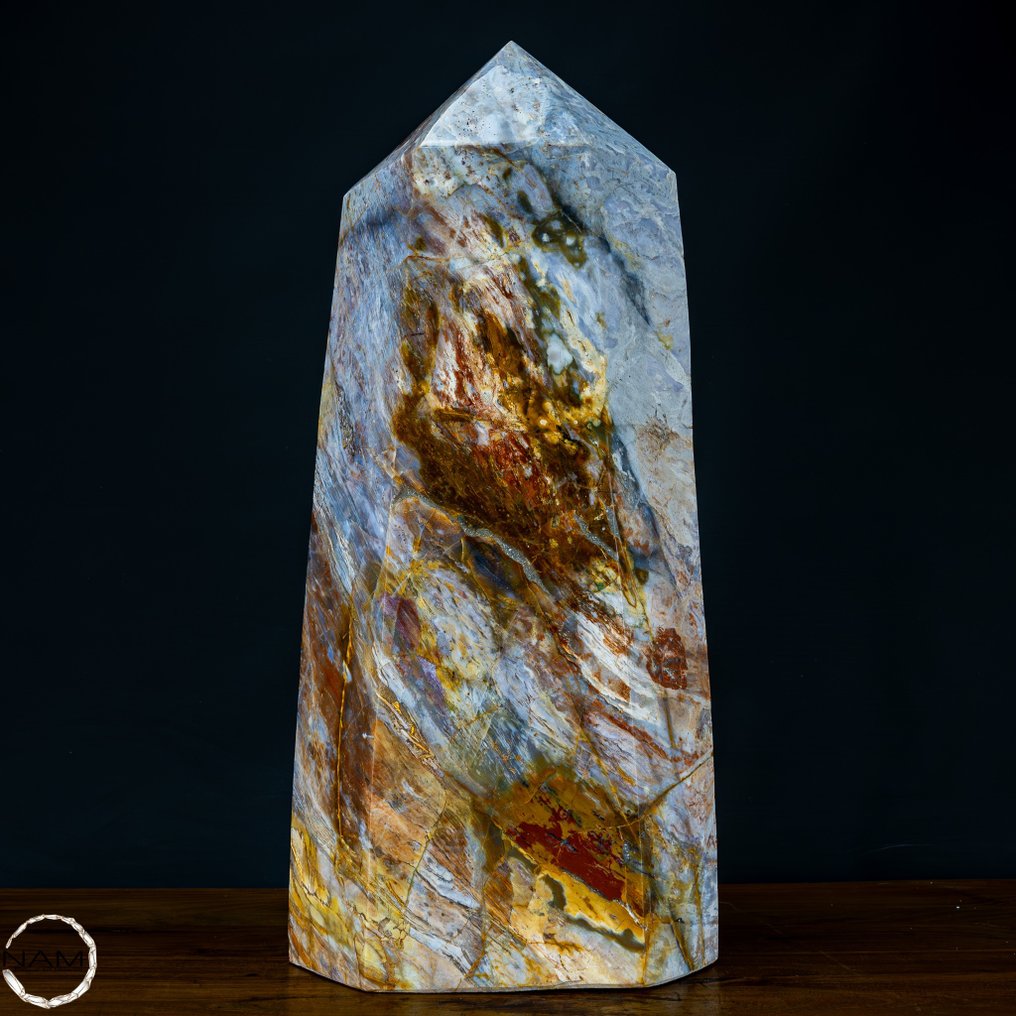 Big Natural Rare Color Akaatti - karneoli Obeliski- 55032 g #1.1