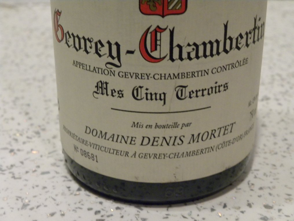 2004 Denis Mortet "Mes cinq Terroirs" - Gevrey Chambertin - 1 Fles (0,75 liter) #3.1