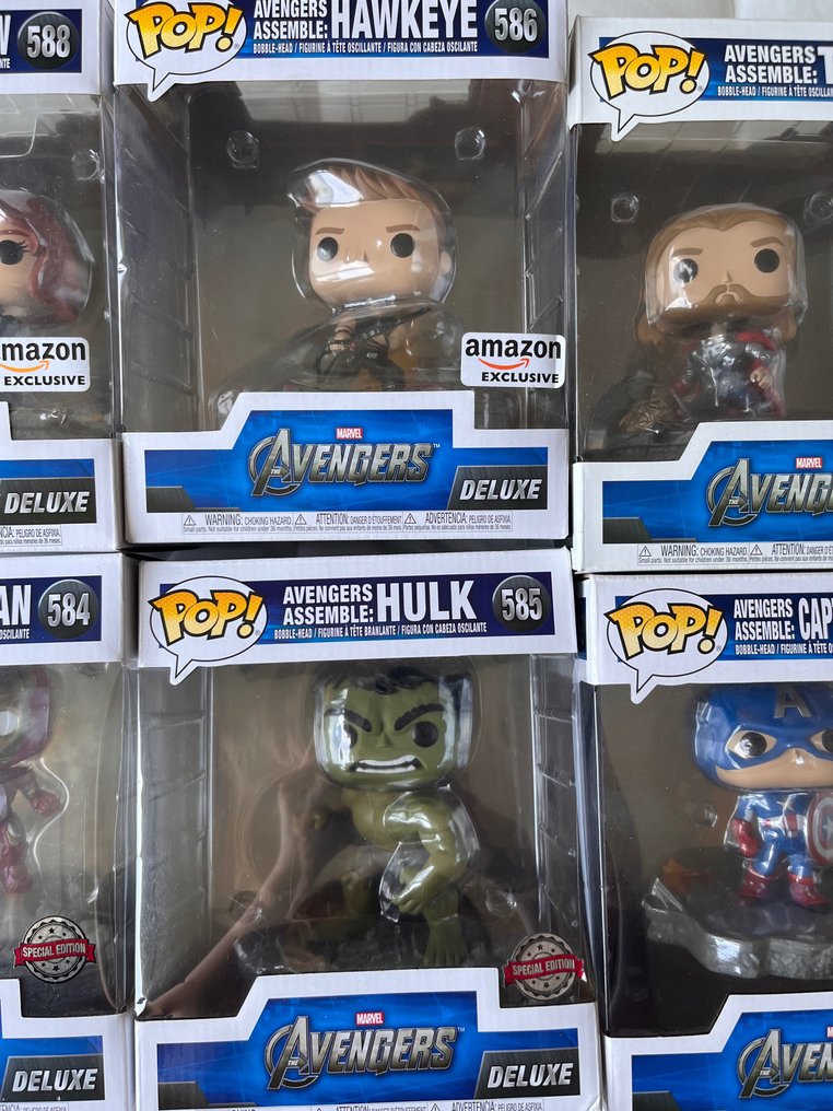 Funko  - Funko Pop Avengers Assemble Collection of 6 #2.1