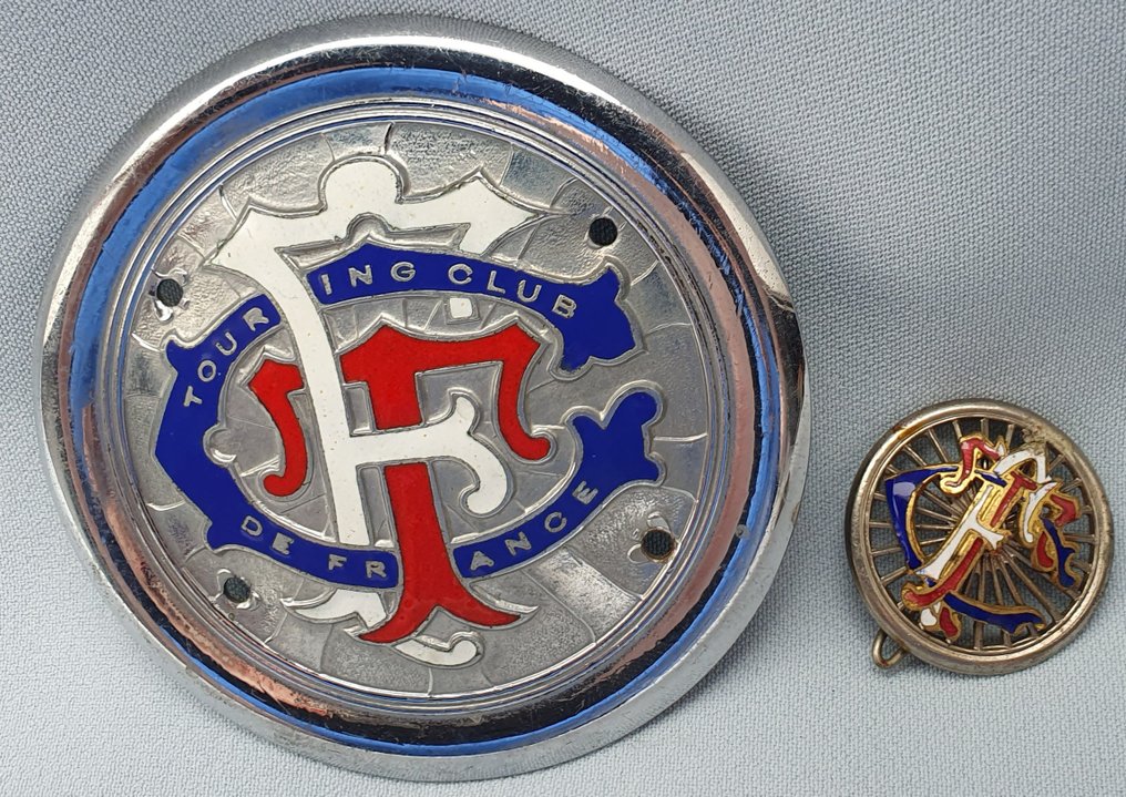 Insignă - Grille Badge - TCF - Franța - al 20-lea - mijloc (Al Doilea Război Mondial) #1.1