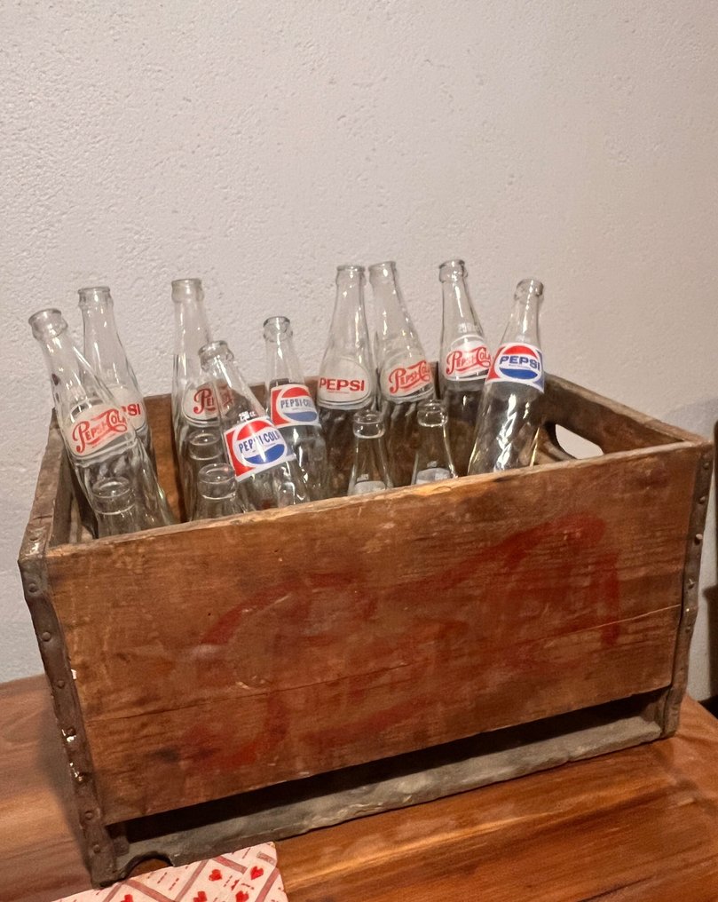 Crate - Wood - Pepsi Cola crate from the 60s #2.1