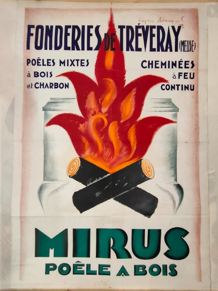 Charles Loupot - Fonderies De Treveray, Mirus - 1920年代 #1.1