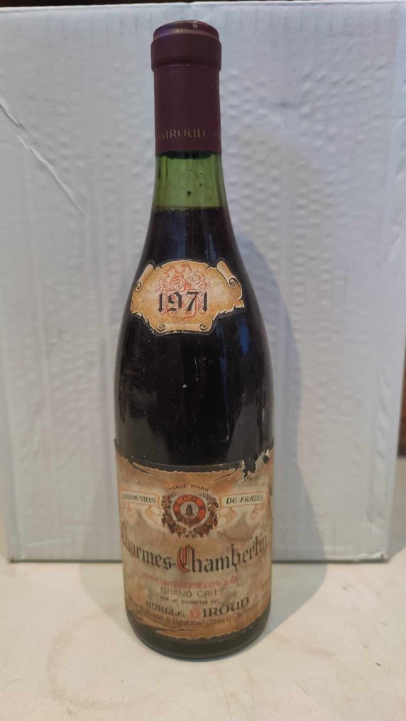 1971 Camille Giroud - Charmes-Chambertin Grand Cru - 1 Bottle (0.75L) #1.1