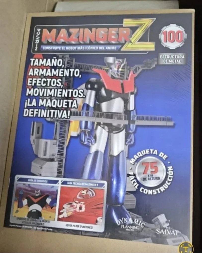 Salvat Hachette - Figura - Lote de 100 fascículos de Mazinger Z  (100) - Aço #3.1