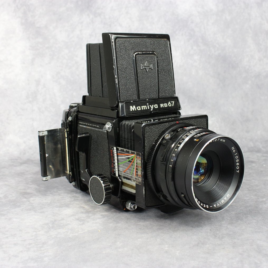 Mamiya RB67 + Mamiya-Sekor C  1:3.8 F=127mm 120/mellemformat kamera #1.1