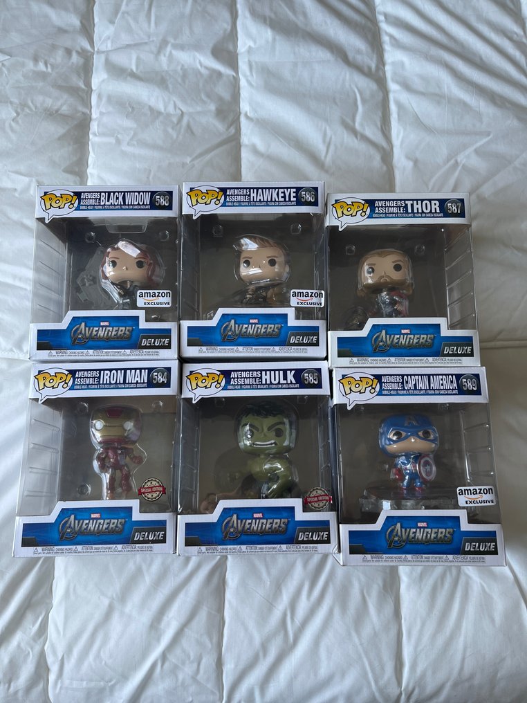 Funko  - Funko Pop Avengers Assemble Collection of 6 #1.1
