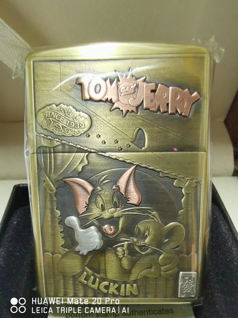 Zippo - Zippo Tom And Jerry, série très spécial made in Japan de 2023. - Αναπτήρας τσέπης - Ορείχαλκος και τρισδιάστατη εκτύπωση #1.2