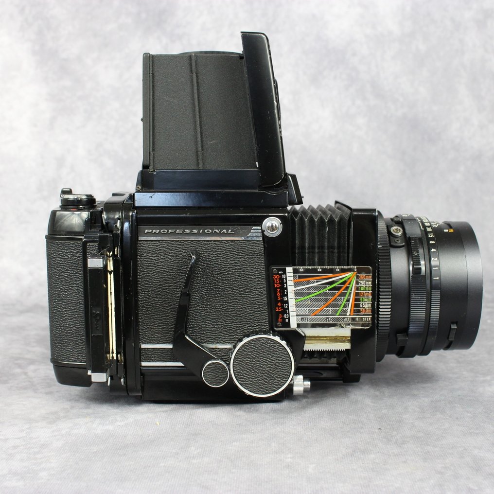 Mamiya RB67 + Mamiya-Sekor C  1:3.8 F=127mm 120 / medium formaat camera #2.1