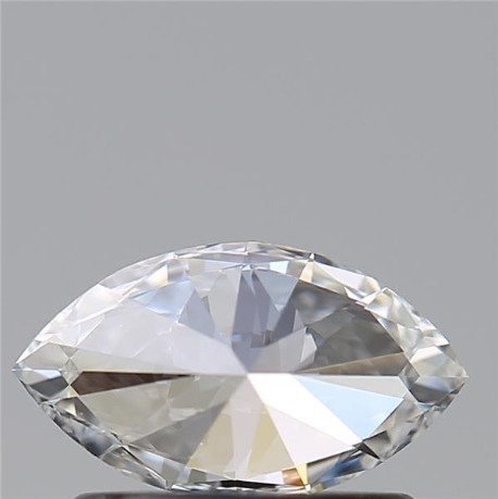 1 pcs Diamant  (Natur)  - 0.53 ct - Marquise - D (farveløs) - VS1 - Gemological Institute of America (GIA) #2.1