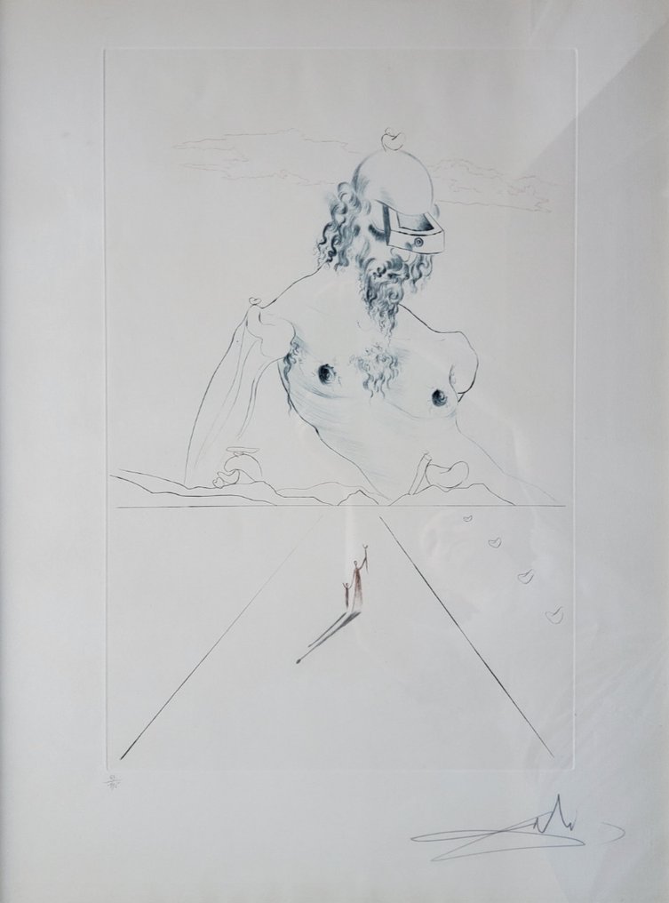 Salvador Dali (1904-1989) - Aurelia. Le colosse #1.1
