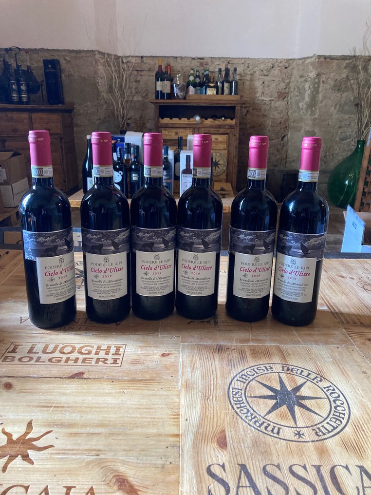 2019 Podere Le Ripi, Cielo d'Ulisse - Brunello di Montalcino - 6 Bottles (0.75L) #1.1