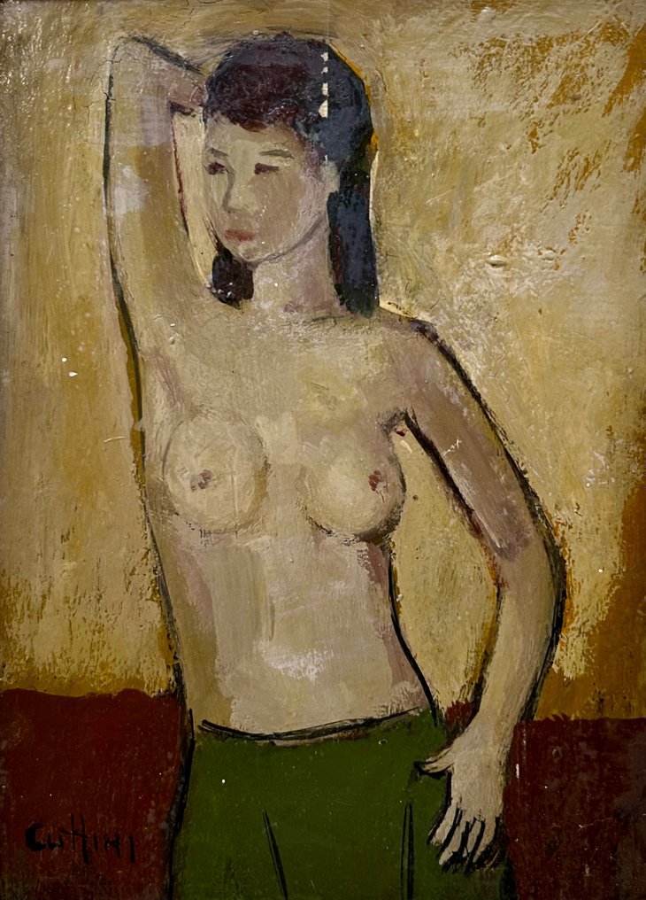 Giovanni Cuttini (1923 – 2012) - Nudo Femminile - NO RESERVE #1.1