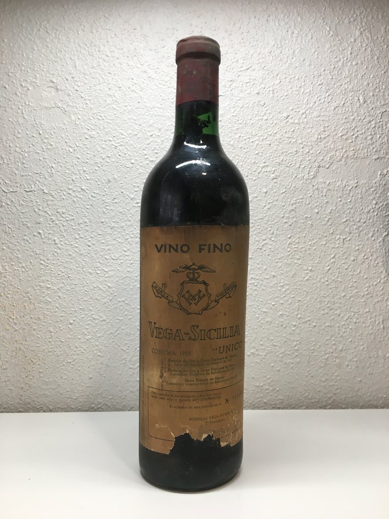 1955 Vega Sicilia, Único - 斗罗河岸 Gran Reserva - 1 Bottle (0.75L) #1.1