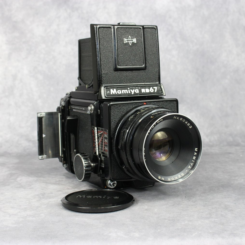 Mamiya RB67 + Mamiya-Sekor NB  1:3.8 F=127mm 120 / keskikoon kamera #1.1