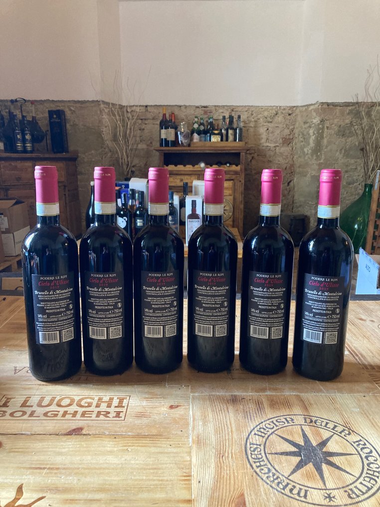 2019 Podere Le Ripi, Cielo d'Ulisse - Brunello di Montalcino - 6 Bottles (0.75L) #1.2