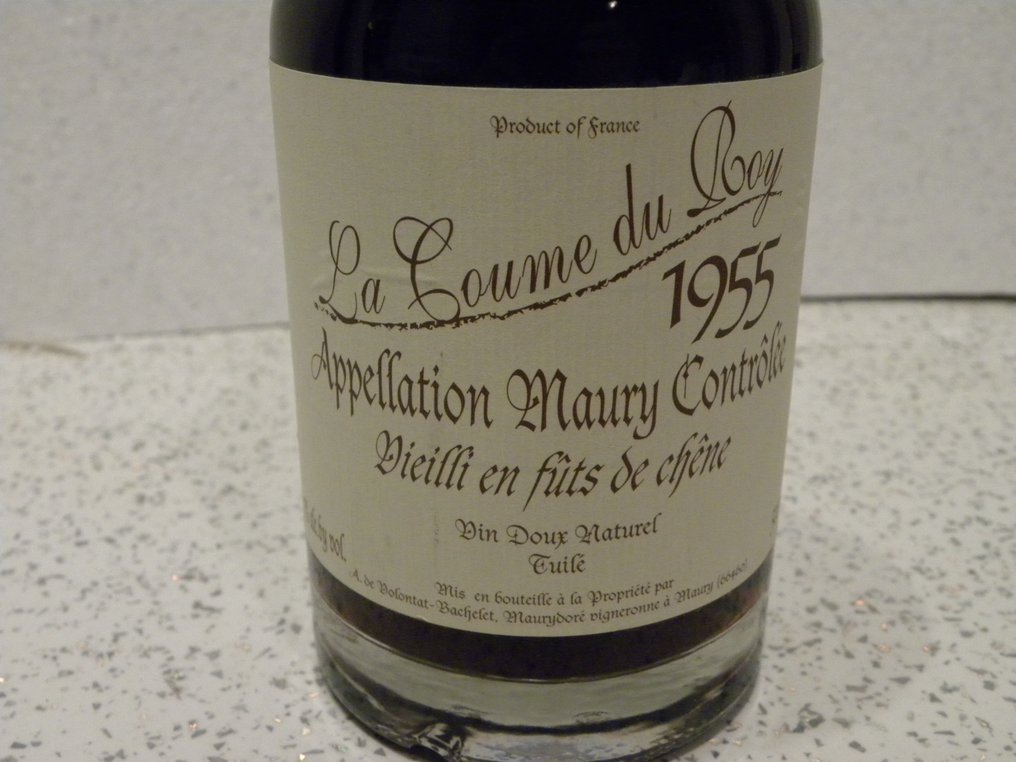 1955 Dofontat Bachelet Maurydoré "La Coume du Roy" Maury - Languedoc-Roussillon - 1 Jennie (0,5 L) #2.1