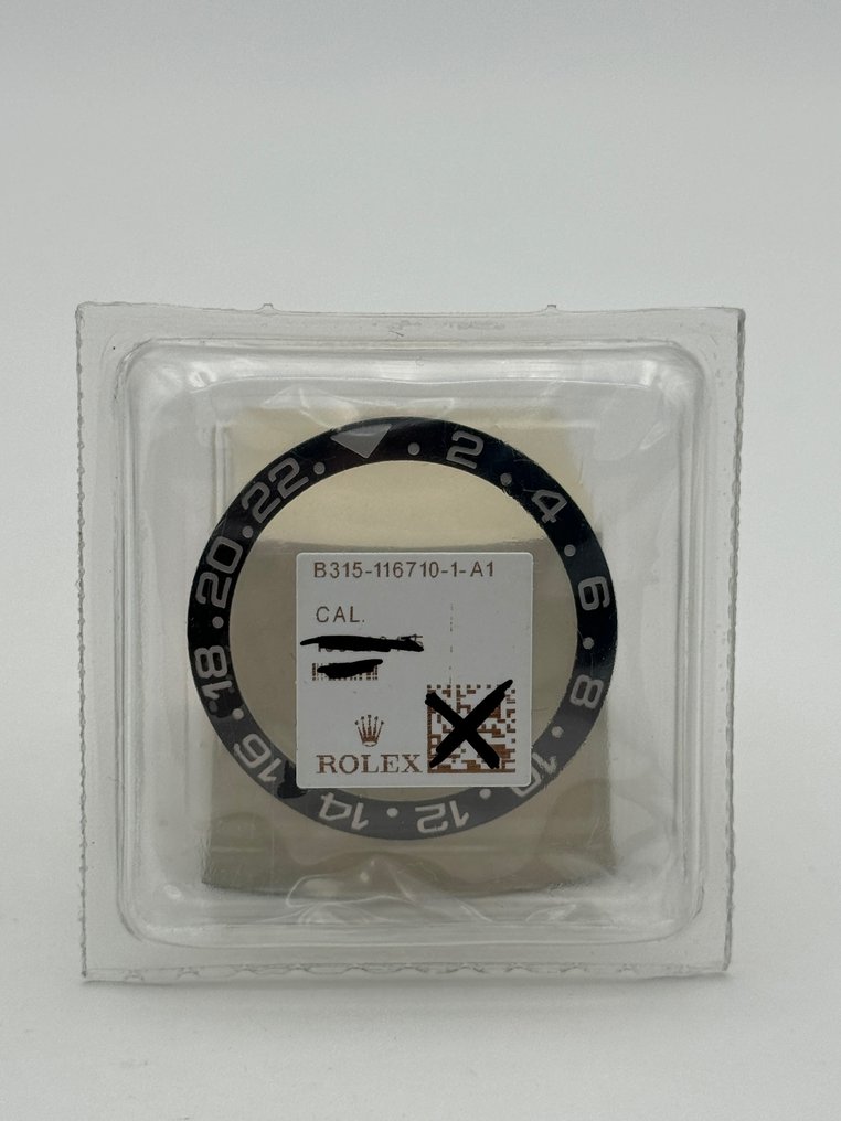 Rolex - 116710LN inserto insert inner bezel BLACK ceramica #2.1