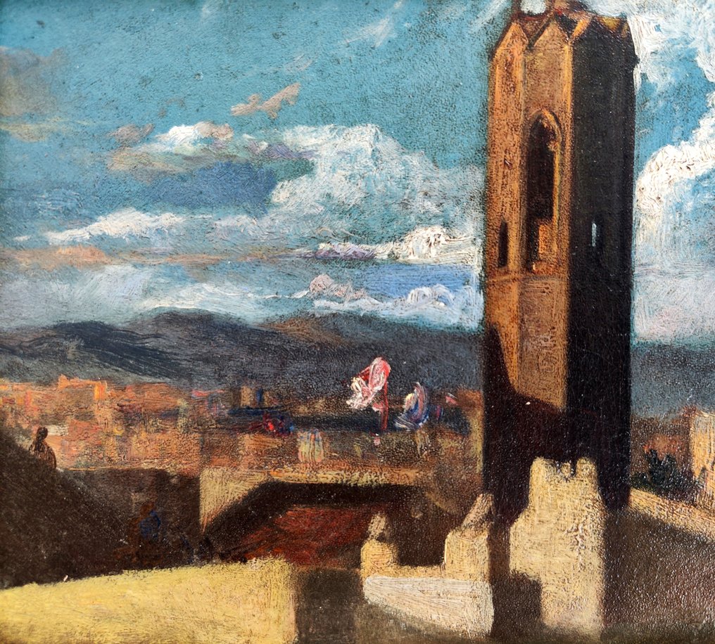 Escuela española (XIX) - Vista de la torre #2.2