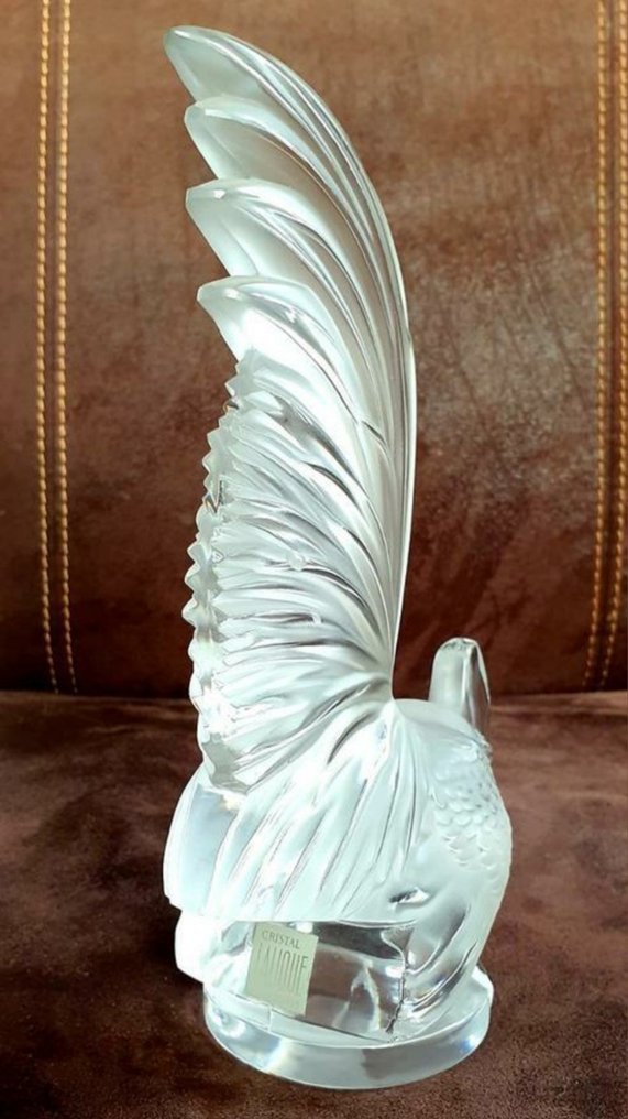 Kølerfigur (1) - Lalique - Le Coq Hain #1.2
