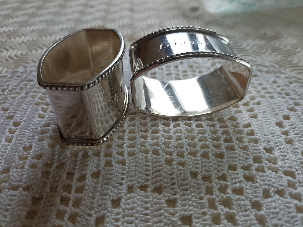 Argentiere Graggio Padova - Greggio Padova - Δαχτυλίδι πετσέτας (2) - .800 silver - Αργυροχόοι της Πάντοβας #2.1