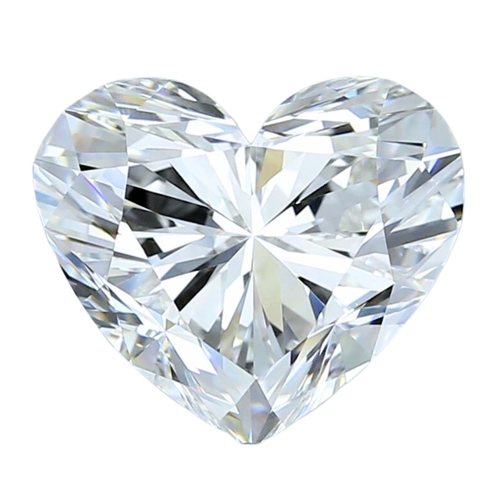 1 pcs Gyémánt  (Természetes)  - 4.35 ct - Szív - G - VVS2 - Amerikai Gemmológiai Intézet (GIA) #1.1