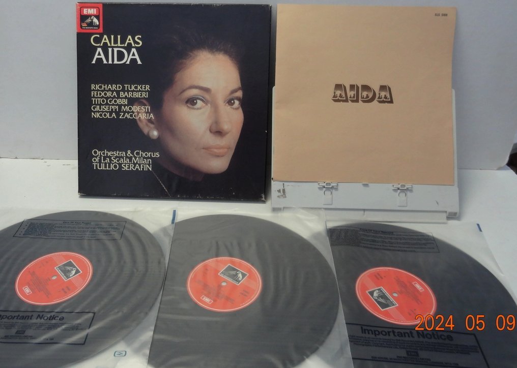 Maria Callas - La Divina - Vários títulos - LP - 1966 #3.1
