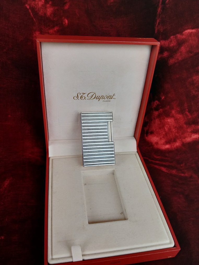S.T Dupont - Line 1 Large Size New Model Boxed - Line 1 Big Size New Model Boxed - Brichetă - Silver plated #1.2