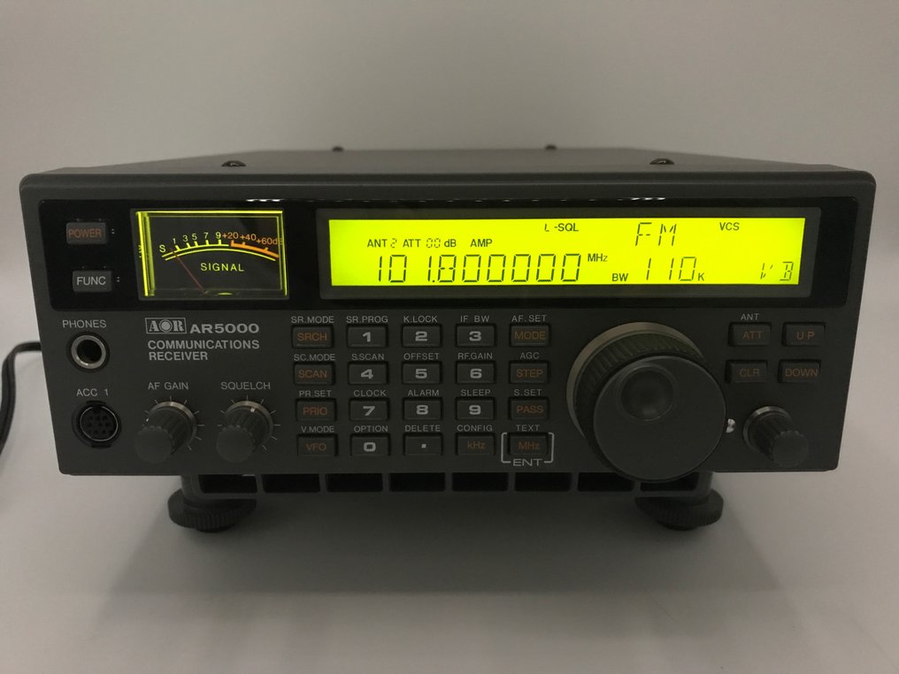 AOR - AR-5000 - Rádio mundial #1.1