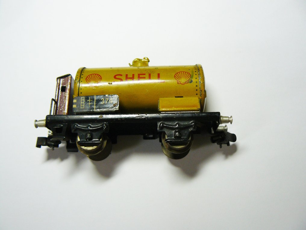 Märklin H0 - 374.2 - Pienoismallijunan vaunu (1) - Shell-rahtivaunu vuodelta 1936 #2.2