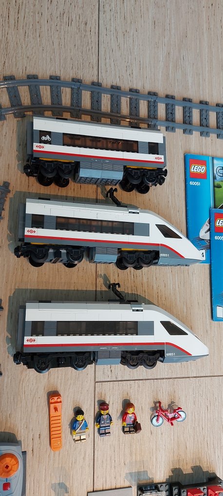 Lego - Oraș - 60051 - High-Speed Passenger Train - 2010-2020 - Belgia #2.1