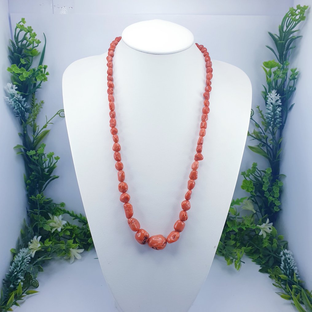 Blood coral jewelry sales