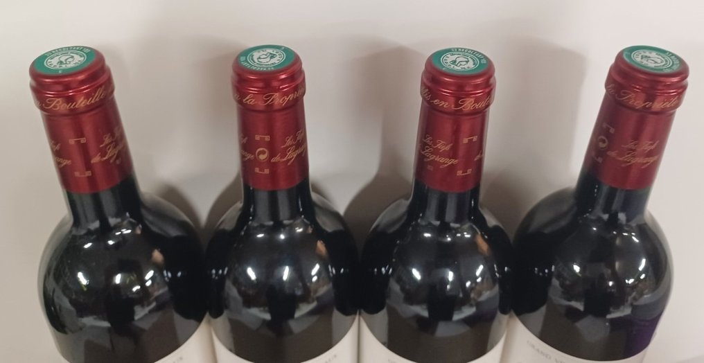 2001 Les Fiefs de Lagrange - Second vin du Château Lagrange - Saint-Julien - 4 Flasker  (0,75 l) #2.1
