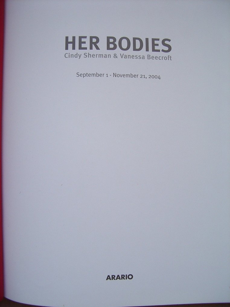 Vanessa Beecroft / Cindy Sherman a.o. - Her Bodies + Parkett Nº 56 (incl. Attachment) - 1999-2004 #3.1