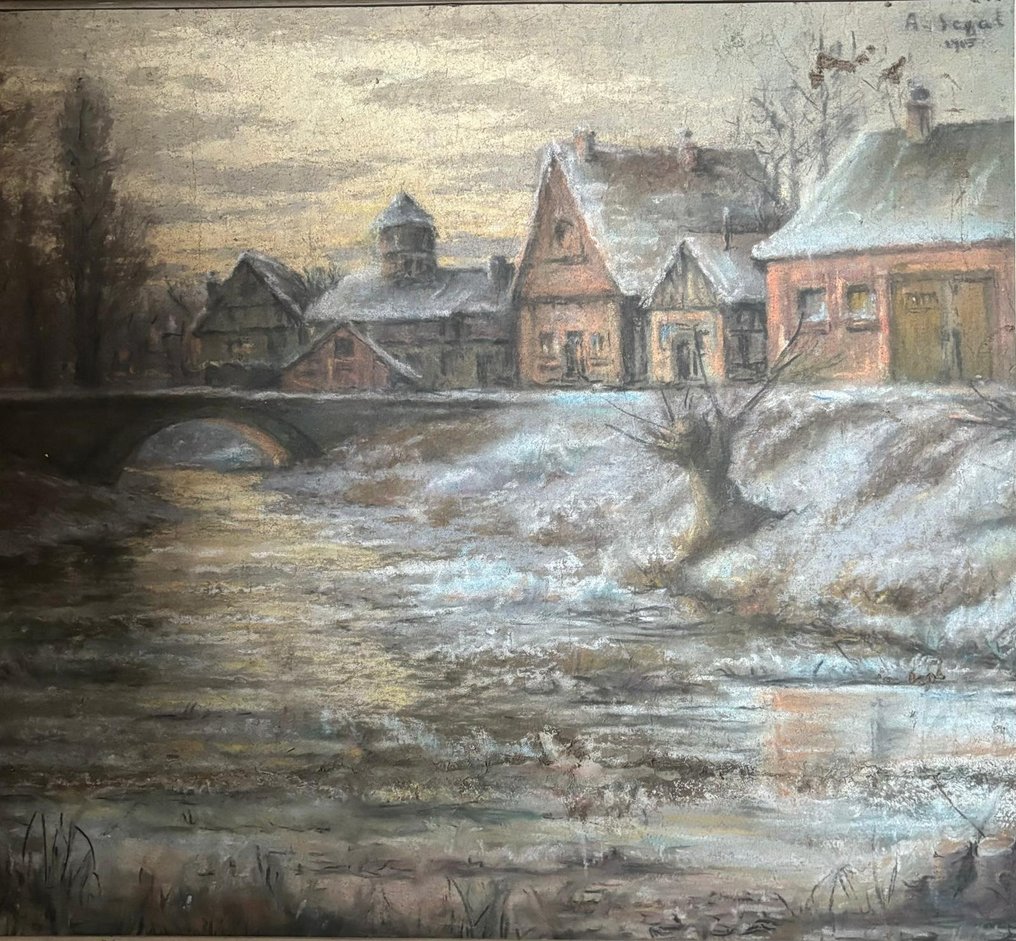 Arthur Segal (1875 1944) (after) Rural landscape Catawiki