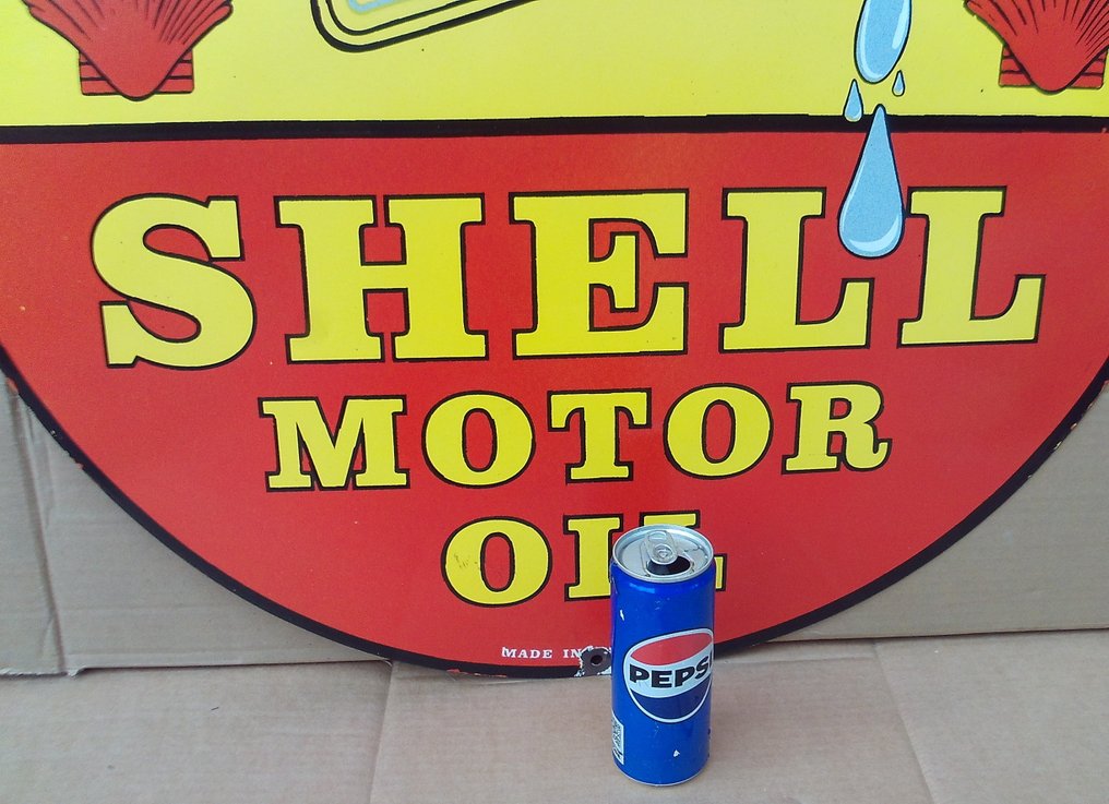 Sign - Shell - Shell motor oil #3.2