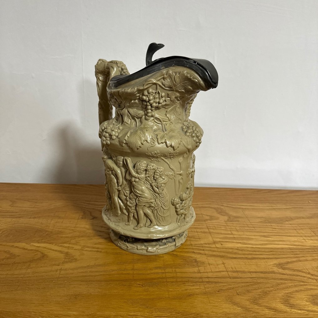 玻璃水壺 - 酒神狂欢舞罐 - 陶器 - Charles Meigh #1.0