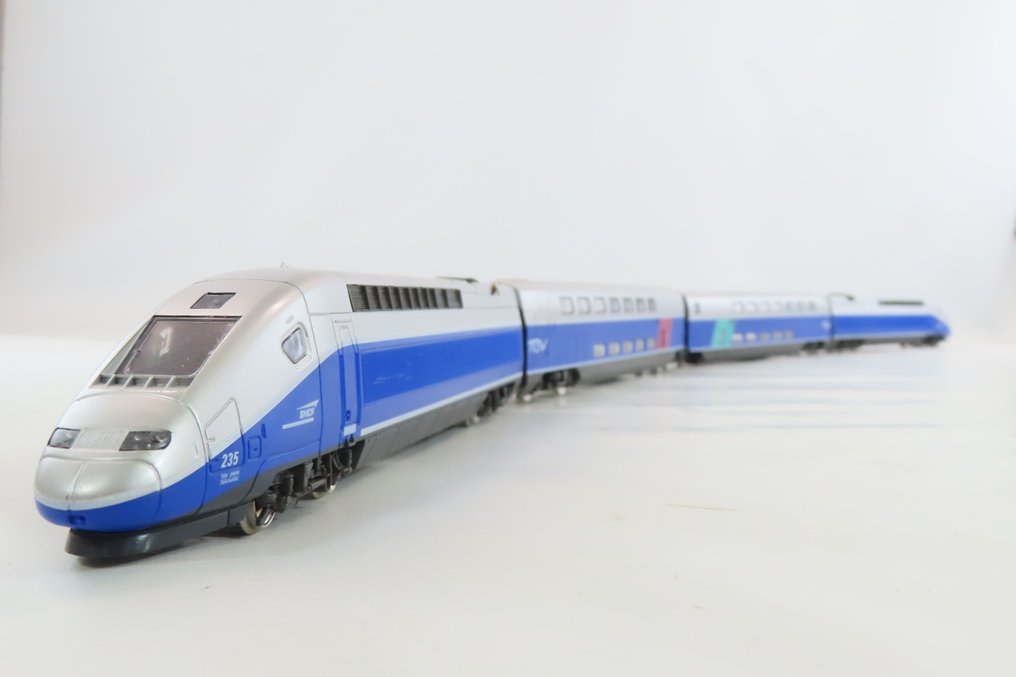 Mehano H0 - T681 - Junayksikkö (1) - 4-osainen setti TGV Réseau Nord-Europe - SNCF #1.1