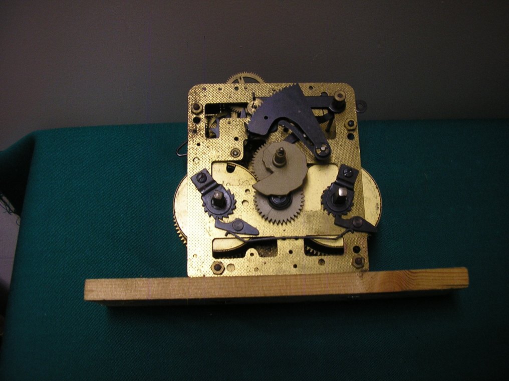Box regulator clock  (6) -   Brass - 1910-1920 - 6x Junghans watch #2.2
