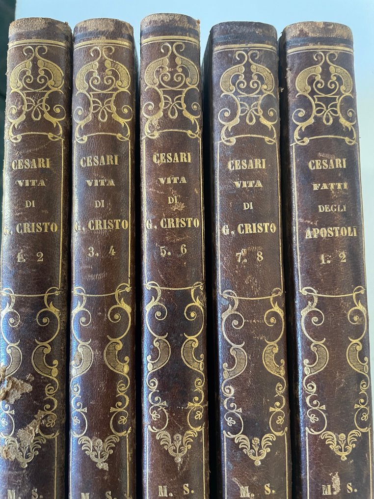 Antonio Cesari - La vita di Gesù e la sia religione. Pirima edizione napolitana 1842 - 1841 #1.1