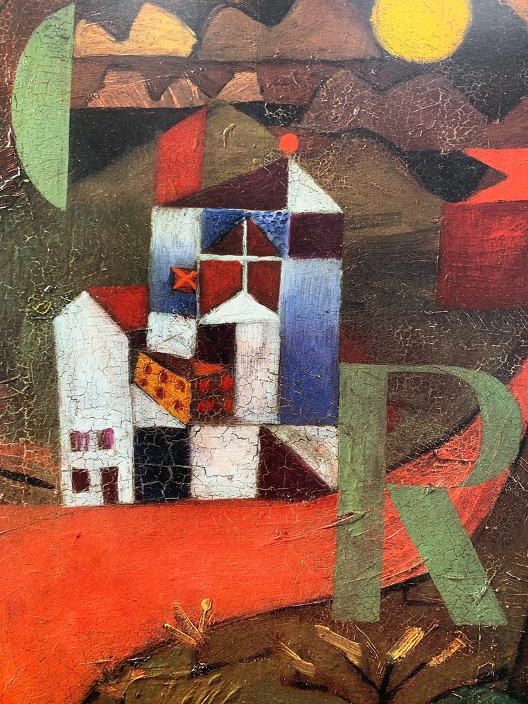 Paul Klee (after) - Villa R, 1919 - Artprint - 50 x 40 cm #2.1
