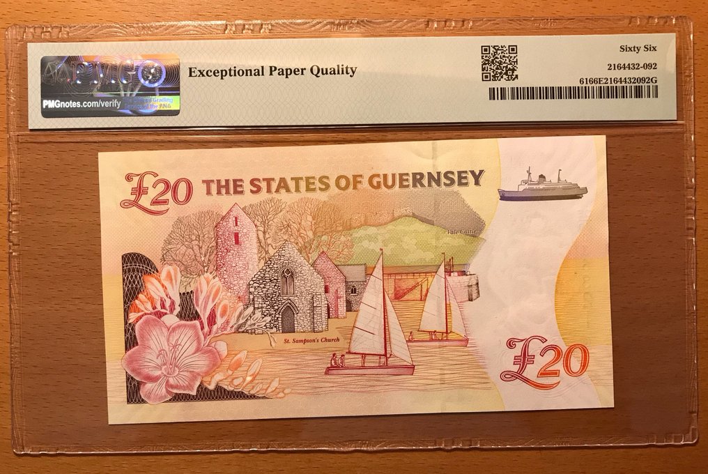 Guernsey. - 20 Pounds 2012 - Pick 61 (No Reserve Price) #1.0