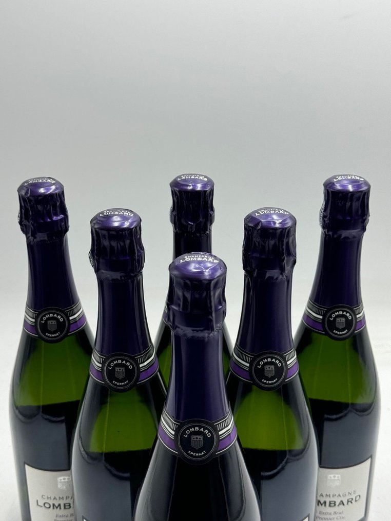Lombard, Blanc de Noirs - Champagne Extra Brut, Premier Cru - 6 Pullot (0.7 L) #2.1