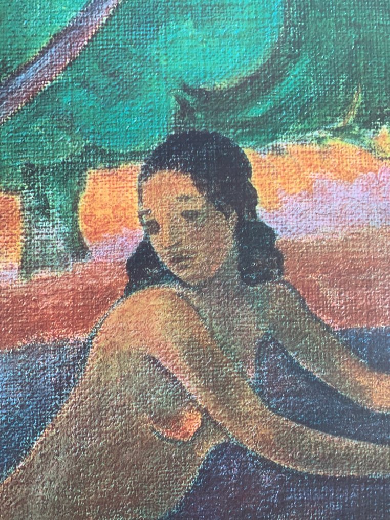 Paul Gauguin (1848-1903) - (after) - Bathing girls 1897 - Collotype - 72,7 x 84,8 cm #2.1