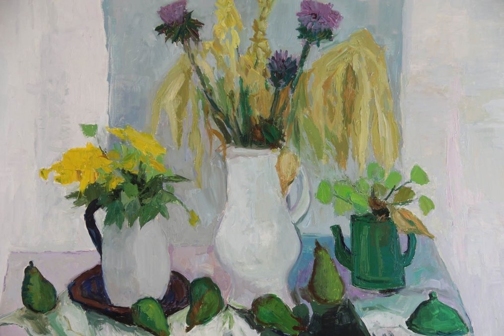 Arthur Van Hecke (1924-2003) - Fleurs de Mimosa #2.2